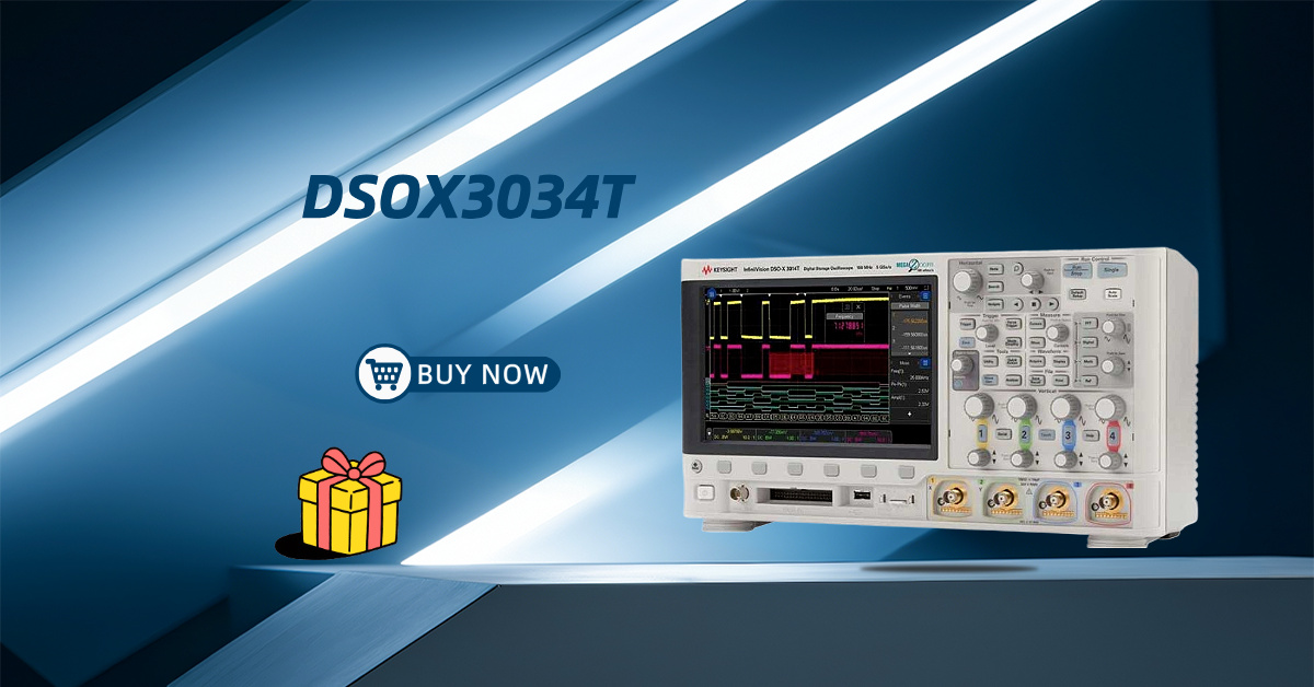 是德科技 DSOX3034T 混合信号示波器：教育实验室的革命性引擎